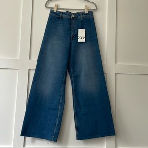 Zara High Waist The Marine Straight